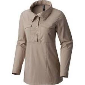 Mountain Hardwear: Women's Citypass Long Sleeve Popover size xl